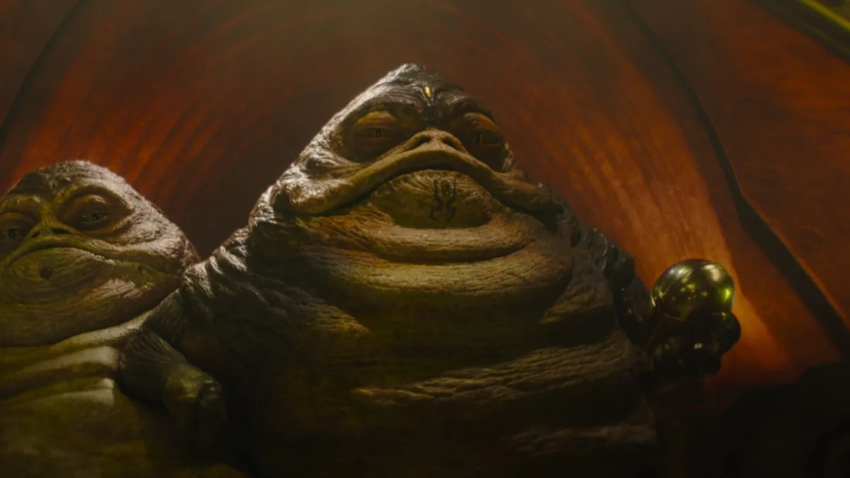 Rotta de Hutt, de zoon van Jabba, verschijnt als volwassen gladiator in 'The Mandalorian en Grogu'