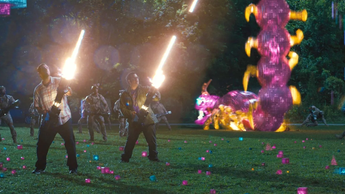 Buitenaardse videogame-invasie in 'Pixels' met Adam Sandler nu populair op Netflix