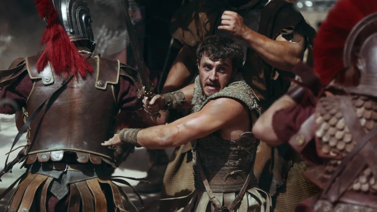 Gladiator II van Ridley Scott met Paul Mescal en Connie Nielsen vanavond voor het eerst op Paramount Network