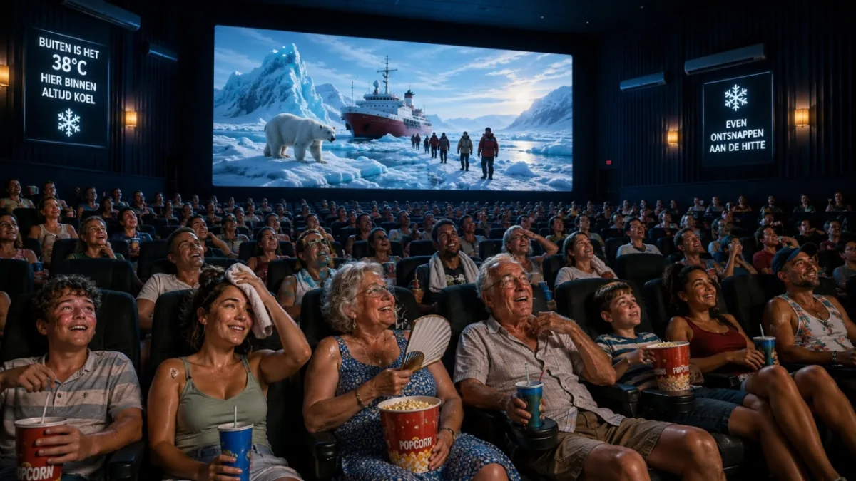 Pathé en andere bioscopen programmeren extra voorstellingen om bezoekers te helpen af te koelen tijdens de hitte