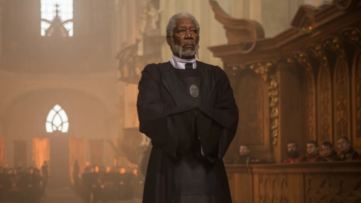 Oezbeekse actiethriller Daydi uit 2017 werd verboden vanwege ongeoorloofd gebruik van afbeelding van Morgan Freeman in promotiemateriaal