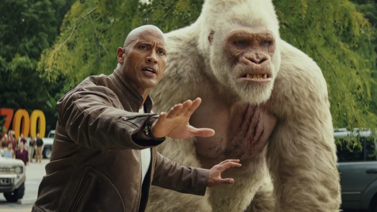 Dwayne Johnson speelt een motorstuntman met dementie in het actiedrama Free Byrd
