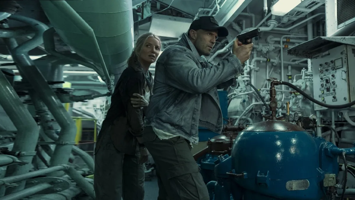 Jason Statham speelt hoofdrol in de actiethriller Mutiny die volgende week in de bioscoop verschijnt