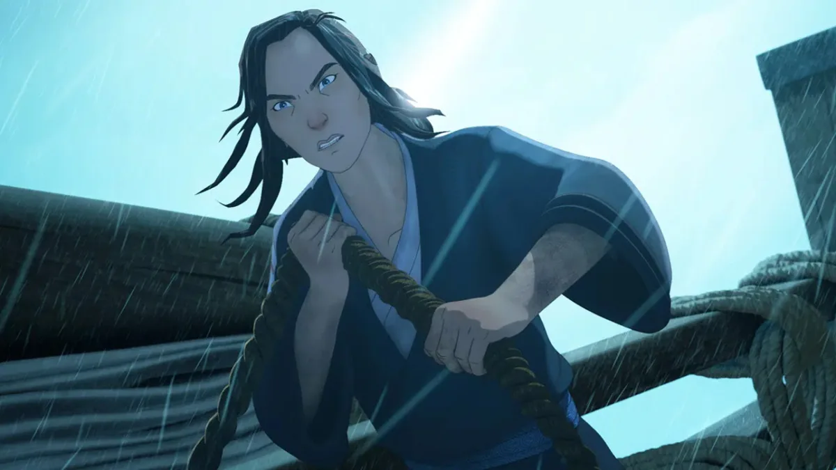 Netflix onthult eerste beelden van seizoen twee van de animatieserie Blue Eye Samurai