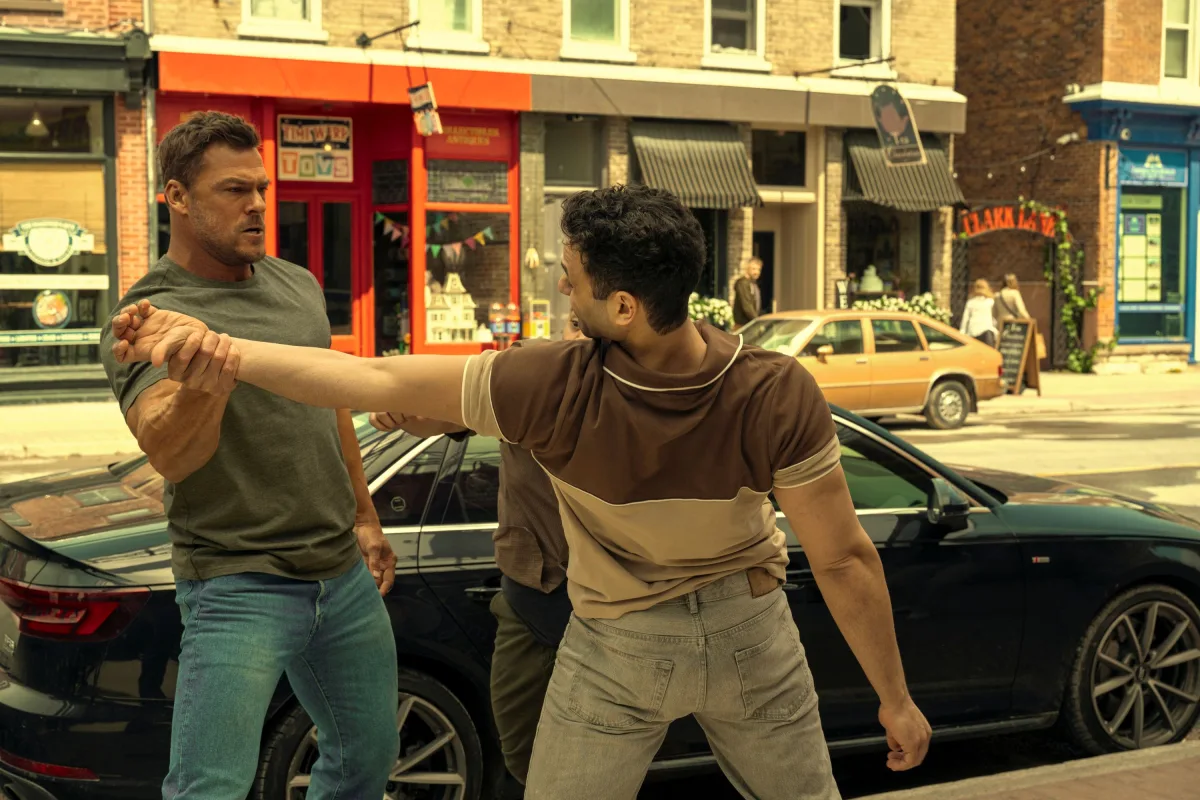 Alan Ritchson onthult welk boek de basis vormt voor seizoen 5 van Reacher tijdens San Diego Comic Con