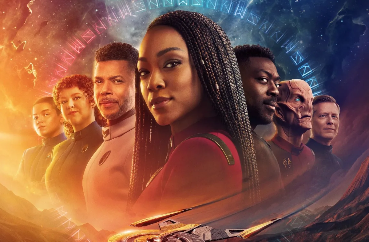 Laurence Fishburne als Klingon in ontwerpschets van Bryan Fuller voor 'Star Trek: Discovery'